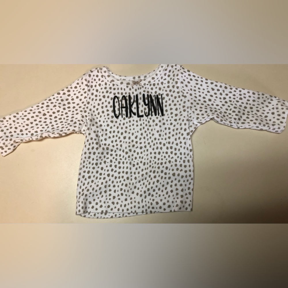 Personalized ‘Oaklynn’ long sleeve shirt